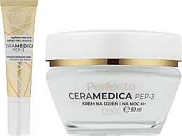 Набір - Perfecta Ceramedica Pep-3 (f/cr/50ml + eye/cr/15ml) — фото N2