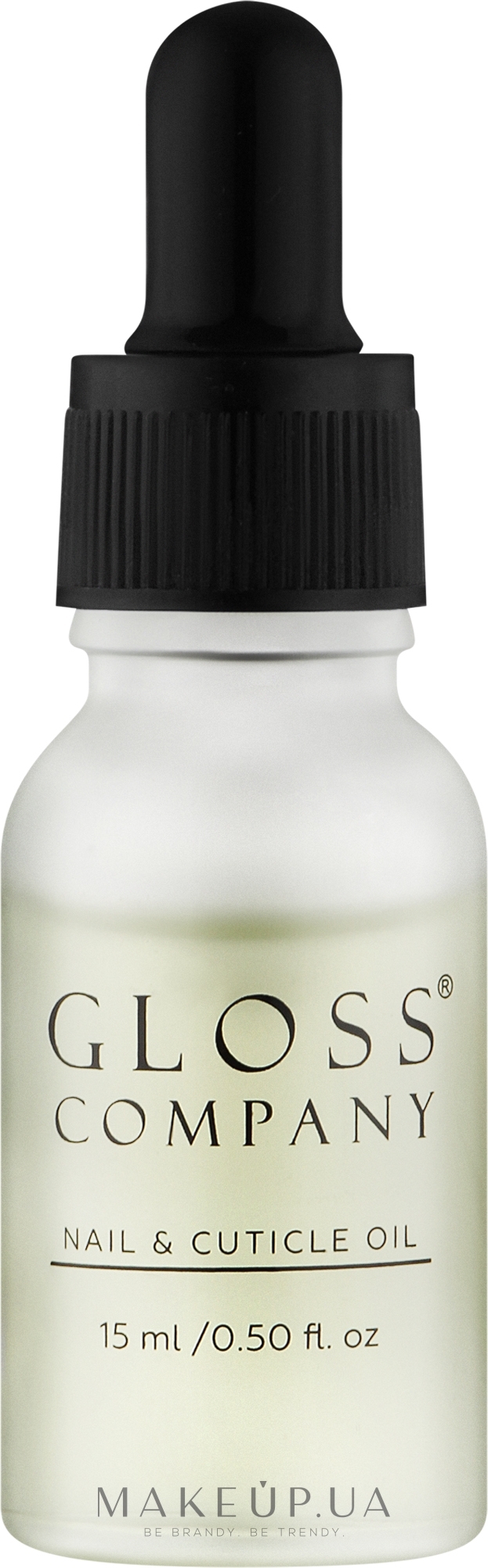 Масло для ногтей и кутикулы - Gloss Company Floral Green Apple Nail & Cuticle Oil — фото 15ml