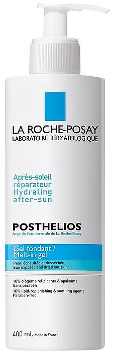 Відновлювальний гель після засмаги для обличчя та тіла - La Roche-Posay Posthelios Hydrating After-Sun — фото N1