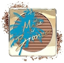 Матовий бронзер для обличчя - L.A. Girl Matte Bronzer — фото N1