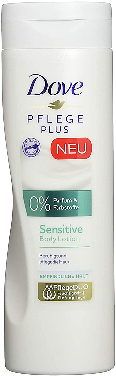 Лосьон для тела для чувствительной кожи - Dove Care Plus Sensitive Body Lotion