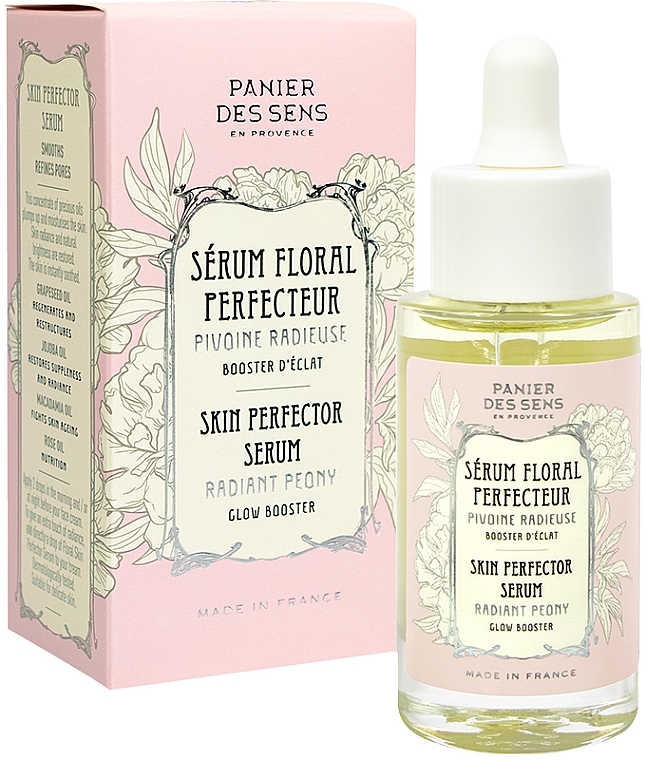 Сироватка для обличчя - Panier des Sens Radiant Peony Skin Perfector Serum — фото N3