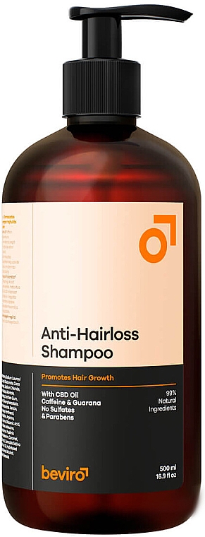Шампунь против выпадения волос - Beviro Anti-Hairloss Hair Shampoo — фото N2