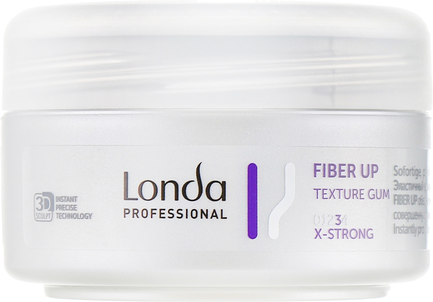 Еластичний волокнистий гель екстрасильної фіксації для волосся - Londa Professional Fiber Up — фото N1