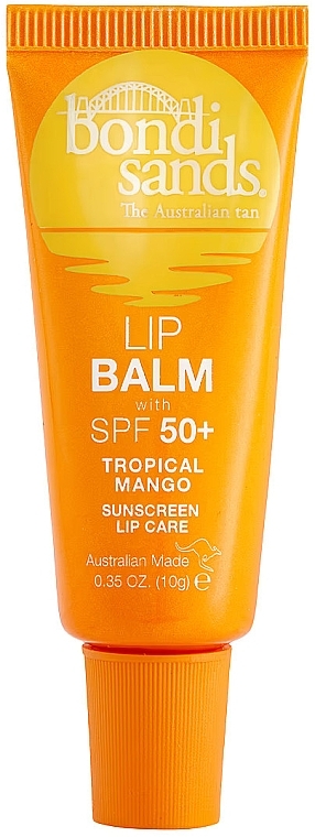 Солнцезащитный бальзам для губ - Bondi Sands Sunscreen Lip Balm SPF50+ Tropical Mango — фото N1