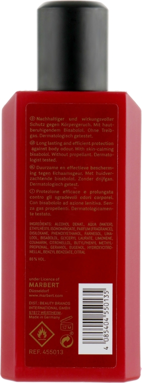 Натуральный дезодорант-спрей - Marbert Man Classic Natural Deodorant Spray  — фото N2