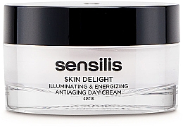 Денний крем для обличчя - Sensilis Skin Delight Illuminating & Energizing Antiaging Day Cream Spf 15 — фото N1