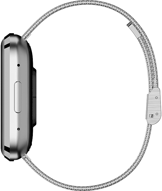 Смарт-годинник, сріблястий метал - Garett Smartwatch GRC STYLE Silver Steel — фото N4