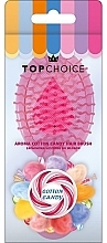 Духи, Парфюмерия, косметика Щетка для волос "Aroma Cotton Candy" 64401, малиновая - Top Choice Hair Brush