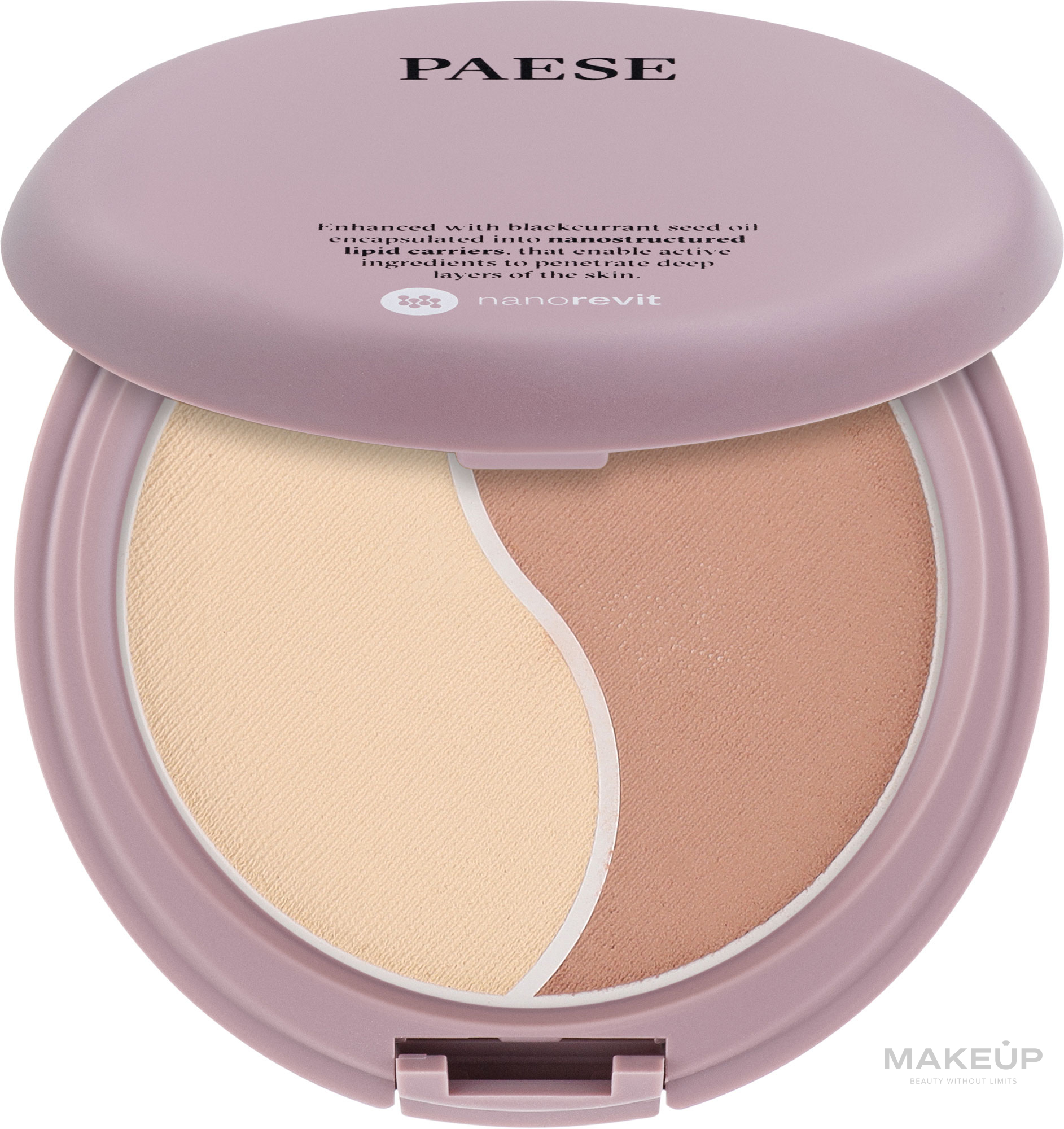 Двойная пудра для контуринга - Paese Contour Duo Powder — фото 200