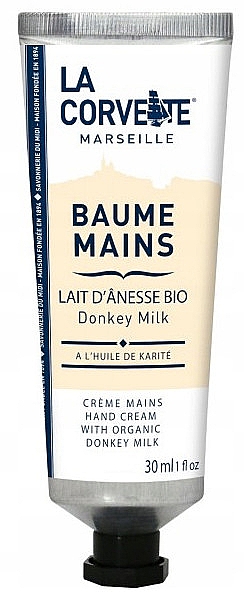 Крем для рук "Молоко ослиці" - La Corvette Donkey Milk Hand Cream — фото N1