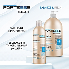 Шампунь "Баланс" - Fortesse Professional Balance & Fresh Shampoo — фото N5
