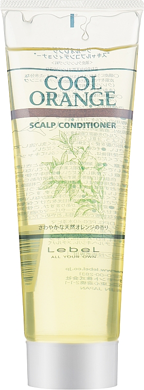 Кондиционер-очиститель против жирной перхоти - Lebel Cool Orange Scalp Conditioner — фото N3