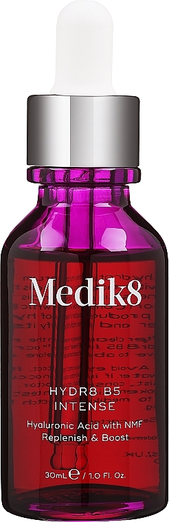 Интенсивная увлажняющая сыворотка c гиалуроновой кислотой - Medik8 Hydr8 B5 Intense Boost & Replenish Hyaluronic Acid  — фото N2