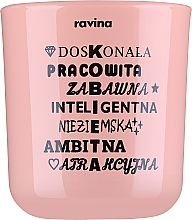 Духи, Парфюмерия, косметика Ароматическая свеча "Mademoiselle" - Ravina Aroma Candle