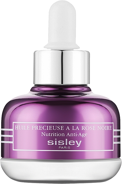 Антивозрастное масло для лица с экстрактом чёрной розы - Sisley Huile Precieuse A La Rose Noire Nutrition Anti-Age (тестер) — фото N1