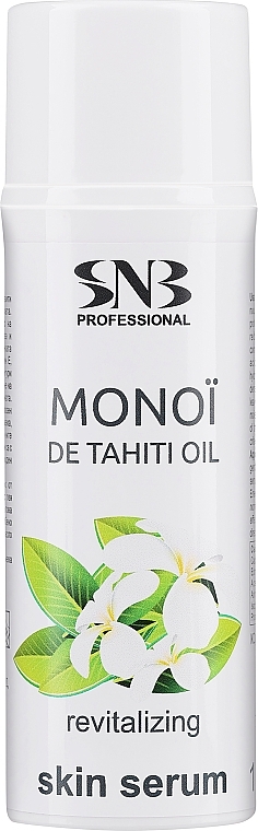 Сыворотка для лица, рук и тела с маслом монои - SNB Professional Revitalizing Skin Serum Monoi De Tahiti Oil — фото N1