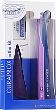 Духи, Парфюмерия, косметика Набор, вариант 24 - Curaprox Ortho Kit (brush/1pcs + brushes 07,14,18/3pcs + UHS/1pcs + orthod/wax/1pcs + box)