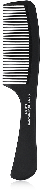 Гребешок для волос, CLR-299, чёрный - Christian — фото N1