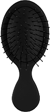 Парфумерія, косметика Щітка для волосся CS305B масажна матова, чорна - Cosmo Shop