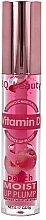 Блеск для губ "Персик" - 3Q Beauty Vitamin D Moist Lip Plump Peach — фото N1