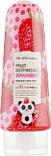 Парфумерія, косметика Універсальний гель з екстрактом полуниці - Milatte Fashiony Fruit Soothing Gel Strawberry