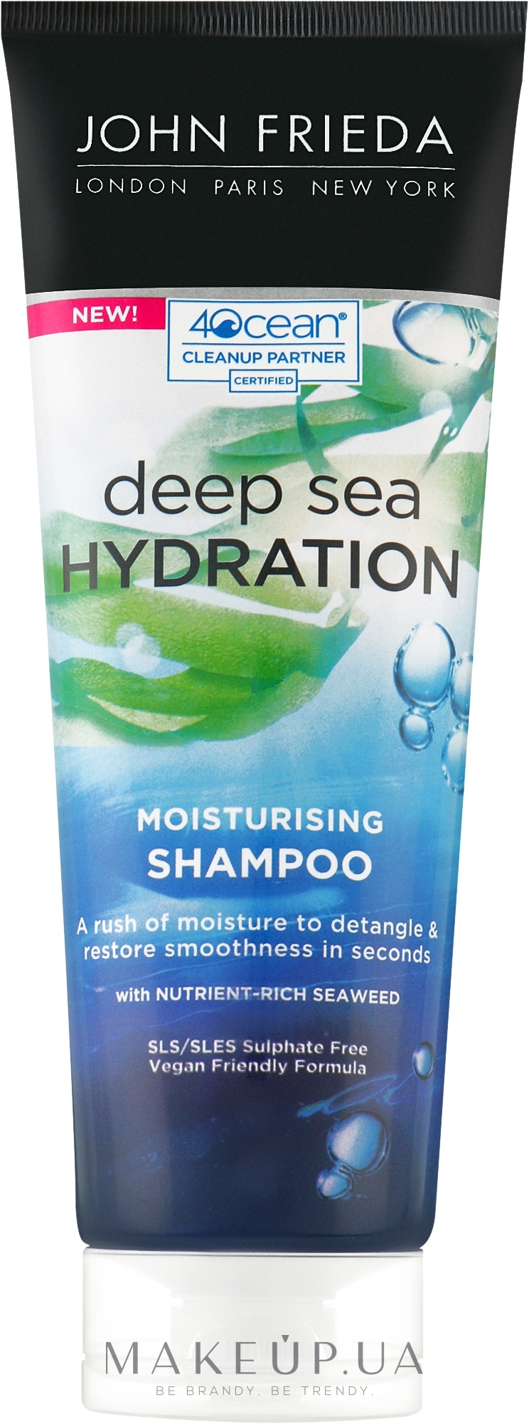 Зволожувальний шампунь для волосся - John Frieda Deep Sea Hydration Shampoo — фото 250ml