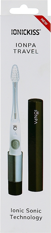 Электрическая ионная зубная щетка, черная - Ionickiss Ionpa Travel — фото N1