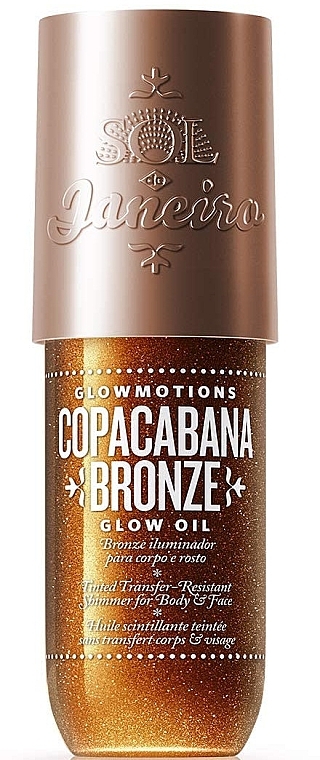 Олія для сяяння шкіри тіла - Sol De Janeiro Copacabana Bronze Glow Oil — фото N1