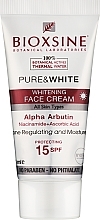 Крем для обличчя відбілювальний - Bioxine Pure & White Whitening Face Cream SPF15 — фото N1