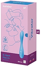 Парфумерія, косметика Мультивібратор, блакитний - Satisfyer G-Spot Flex 4