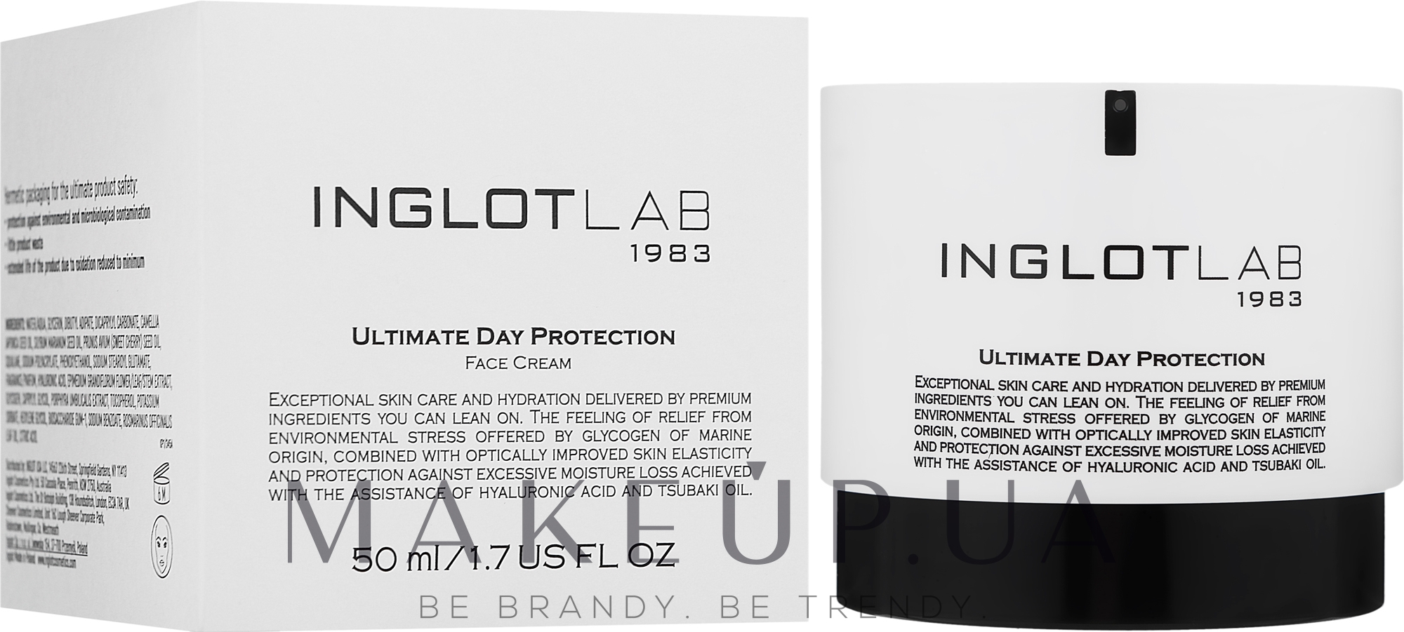 Денний захисний крем - Inglot Lab Ultimate Day Protection Face Cream — фото 50ml