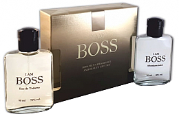 Духи, Парфюмерия, косметика УЦЕНКА Galterra Boss - Набор (edc/90ml + a/sh/lot/90ml) *