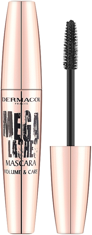 Туш для вій - Dermacol Mega Lashes Mascara Volume & Care — фото N1