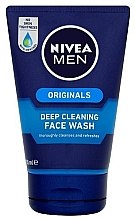 Гель для вмивання "Класичний" - NIVEA MEN Originals Deep Cleaning Face Wash — фото N1