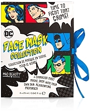 Духи, Парфюмерия, косметика Набор - Mad Beauty DC Booklet Facemask (f/mask/4x25ml)