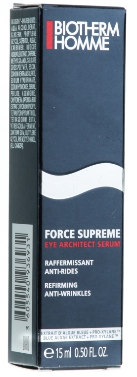 Средство для кожи вокруг глаз для борьбы со старением - Biotherm Force Supreme Yeux 15ml