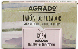 Духи, Парфюмерия, косметика Мыло для рук "Роза" - Agrado Bar Hand Soap Rose
