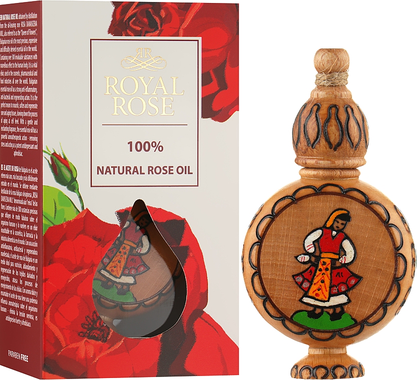 Натуральное масло болгарской розы - BioFresh Royal Rose 100% Natural Rose Oil — фото N2