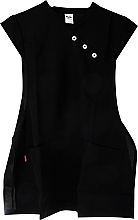 Халат жіночий, чорний, універсальний, 06309/50 - Eurostil — фото N1