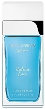 Парфумерія, косметика Dolce & Gabbana Light Blue Italian Love Pour Femme - Туалетна вода (тестер без кришечки)