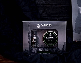 Набор для ухода за бородой - Barbers New York (beard/oil/30ml + beard/balm/50ml) — фото N4