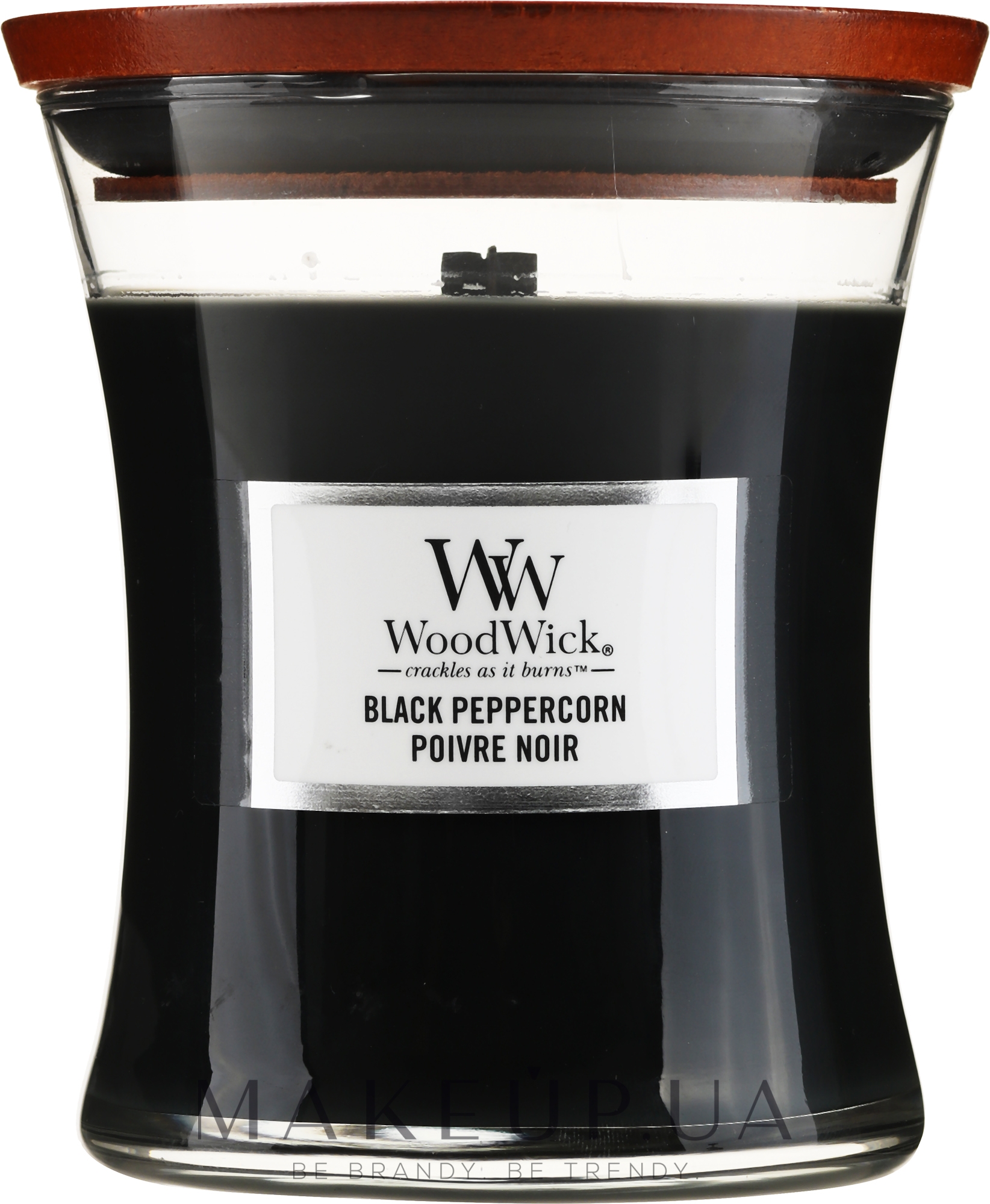 Ароматическая свеча в стакане - WoodWick Black Peppercorn Candle — фото 275g