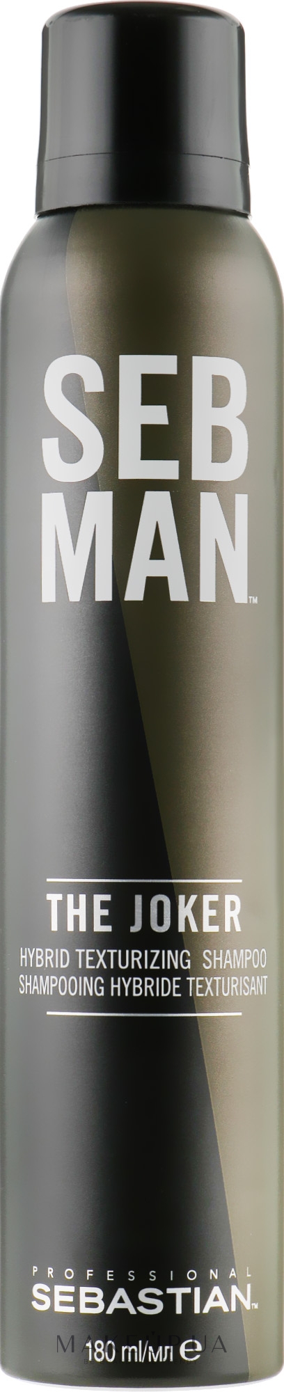 Сухий шампунь 3 в 1 - Sebastian Professional Seb Man The Joker Dry Shampoo — фото 180ml