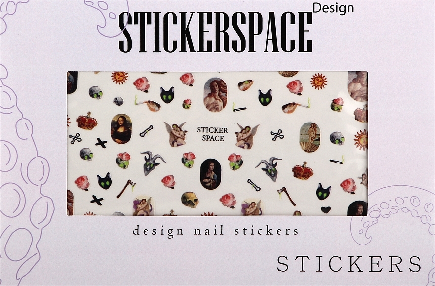 Дизайнерские наклейки для ногтей "Venera" - StickersSpace — фото N1