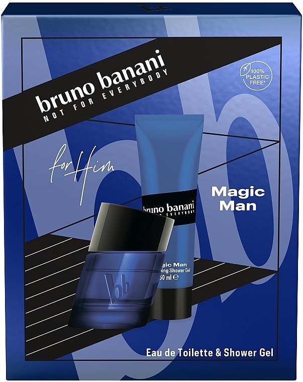 Bruno Banani Magic Man - Набор (edt/30ml + sh/gel/50ml) — фото N2