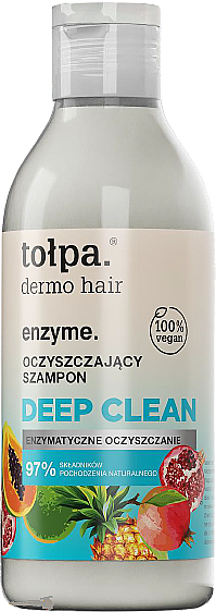 Очищающий шампунь для волос - Tolpa Dermo Hair Deep Clean