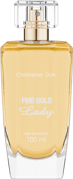 Christopher Dark Fine Gold Lady - Парфюмированная вода — фото N1