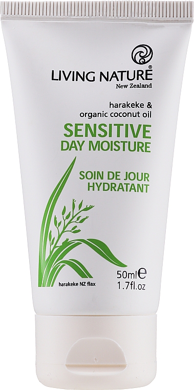 Денний крем для обличчя - Living Nature Sensitive Day Moisture Cream — фото N1