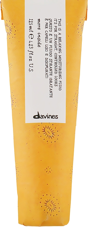 Розгладжуючий зволожуючий флюїд для гладкого контрольованого стайлінгу - Davines More Inside Relaxing Moisturizing Fluid
